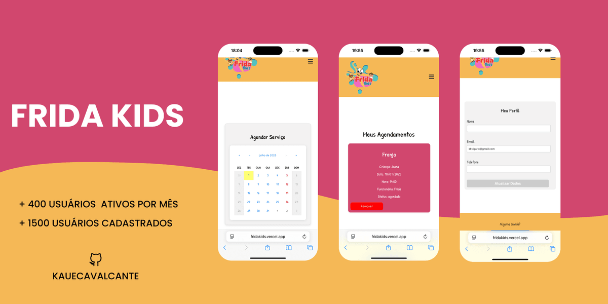 Screenshot of Frida Kids